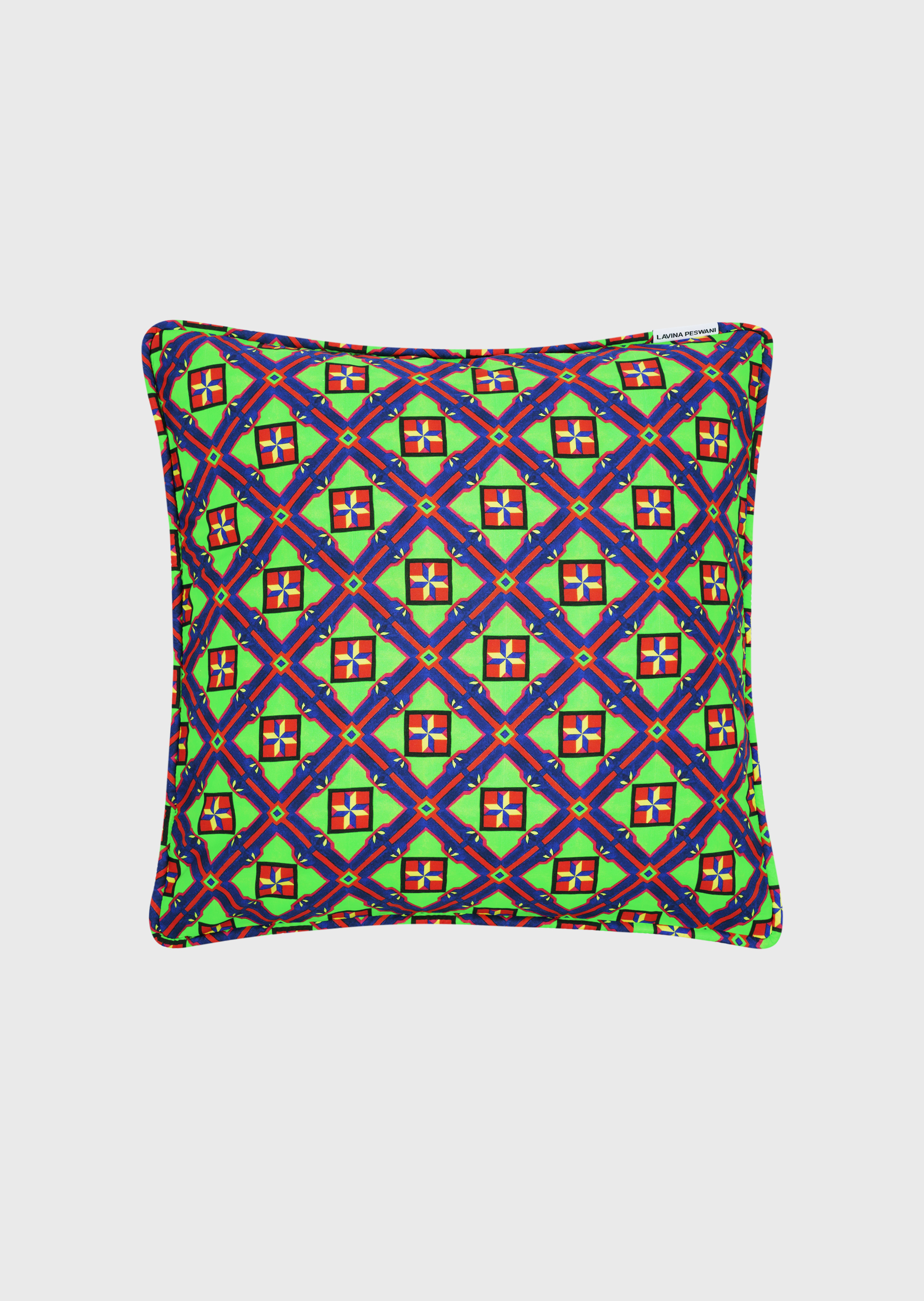 MADE TO ORDER - GREEN PARWAAZ CUSHION