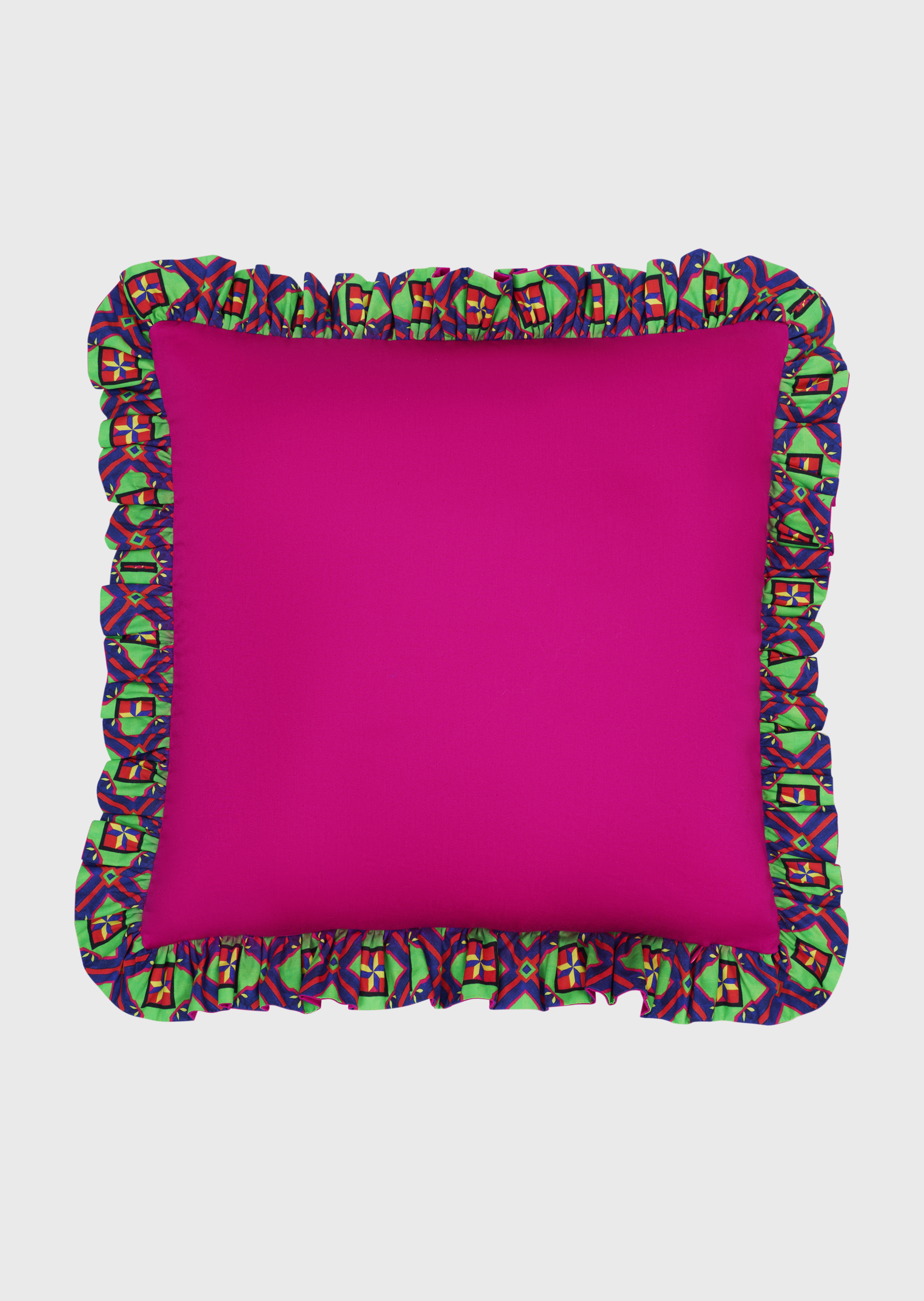 MADE TO ORDER - DUO GREEN PARWAAZ CUSHION